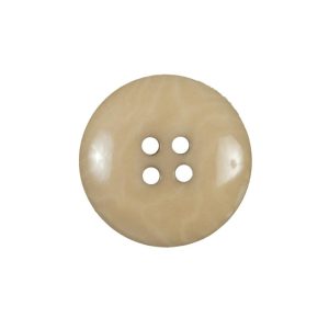 Beige Horn 4-Hole Button – 36L/23Mm  |   Horn Buttons Buttons Beige