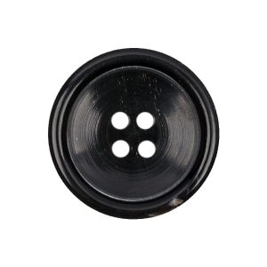 Black Horn Button – 40L/25.5Mm  |   Horn Buttons Buttons Black