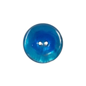 Blue 2-Hole Shell Button – 32L/20Mm  |   Shell Buttons Buttons Shell Buttons