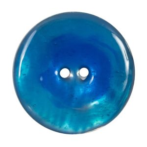 Blue 2-Hole Shell Button – 54L/34Mm  |   Shell Buttons Buttons Shell Buttons