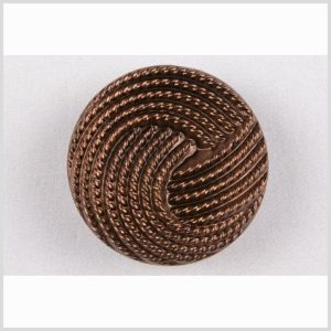 Copper Knotted Glass Shank Back Button – 36L/23Mm  |   Glass Buttons Buttons Copper