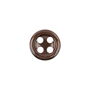 Hickory Iridescent 4-Hole Glass Shirt Button – 20L/12.5Mm  |   Glass Buttons Buttons Glass Buttons