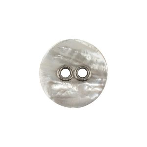 Imported Mother Of Pearl And Metal 2-Hole Laser Cut Shell Button – 32L/20Mm  |   Shell Buttons Buttons Mother Of Pearl