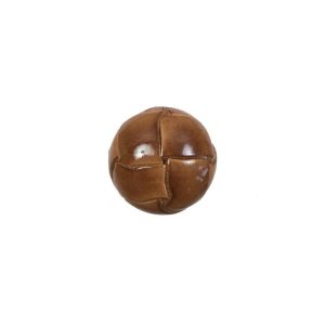 Lacquered Natural Leather Button – 20L/12.5Mm  |   Leather Buttons Buttons Leather Buttons