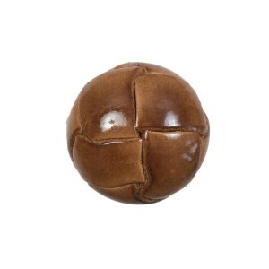 Lacquered Natural Leather Button – 36L/23Mm  |   Leather Buttons Buttons Leather Buttons