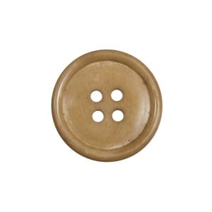 Light Tan Horn 4-Hole Button – 36L/23Mm  |   Horn Buttons Buttons Horn Buttons