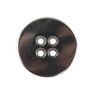 New Silver Metal Coat Button – 40L/25.5Mm  |   Metal Buttons Buttons Metal Buttons