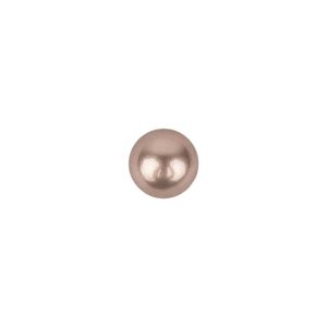 Pearlized Glamour Gold Shiny Dome Shaped Shank Back Button – 12L/7.5Mm  |   Plastic Buttons Buttons Glamour Gold