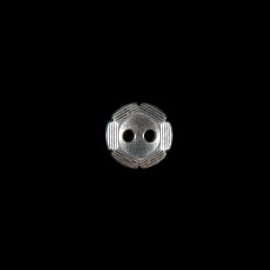 Silver 2-Hole Metal Button – 16L/10Mm  |   Metal Buttons Buttons Metal Buttons