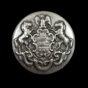 Silver Metal Crest Button – 44L/28Mm  |   Metal Buttons Buttons Metal Buttons