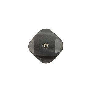 Smoky Beige Haze Plastic And Silver Metal Shank Back Button – 24L/15Mm  |   Plastic Buttons Buttons Liquid Luster,Disco Ball