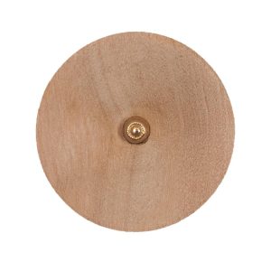 Wood Smock Style Shank Back Button – 45L/29Mm  |   Wood Buttons Buttons Wood Buttons