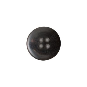 Black And Natural Horn Button – 24L/15Mm  |   Horn Buttons Buttons Black,Natural