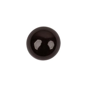 Brown Abstract Swirl Glass And Metal Shank Back Button – 24L/15Mm  |   Glass Buttons Buttons Brown