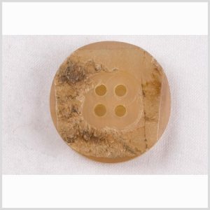 Light Beige Horn Button – 24L/15Mm  |   Horn Buttons Buttons Horn Buttons