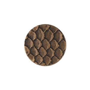 Bronze Scales Shank Back Metal Button – 32L/20Mm  |   Metal Buttons Buttons Bronze,Space Sand