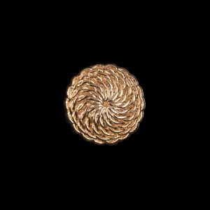 Gold Metal Shank Back Button – 24L/15Mm  |   Metal Buttons Buttons Gold