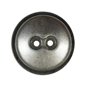 Silver 2-Hole Button Metal Coat – 44L/28Mm  |   Metal Buttons Buttons Metal Buttons