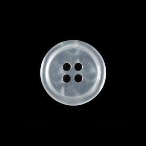 Clear Iridescent Plastic Button – 30L/19Mm  |   Plastic Buttons Buttons Clear